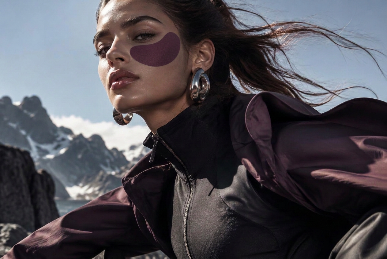 Visible Lunedew Performance patches styled as fashion accessories
